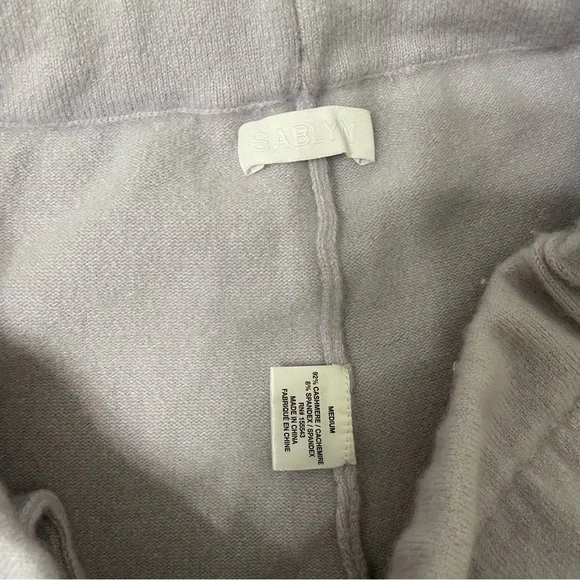 Sablyn Pascal Cashmere Sweatpants, Size M - Picture 7 of 8